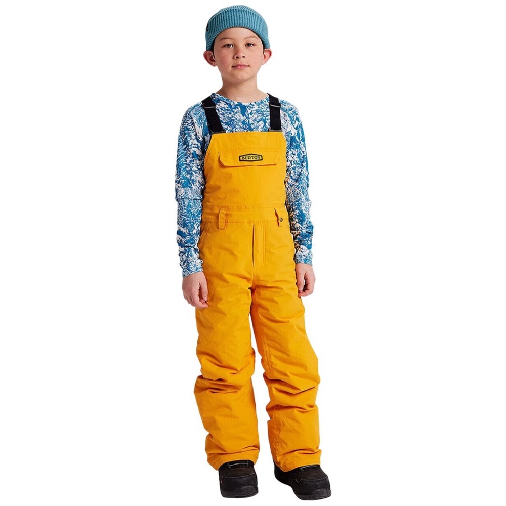 Burton Kids Yellow Bibs